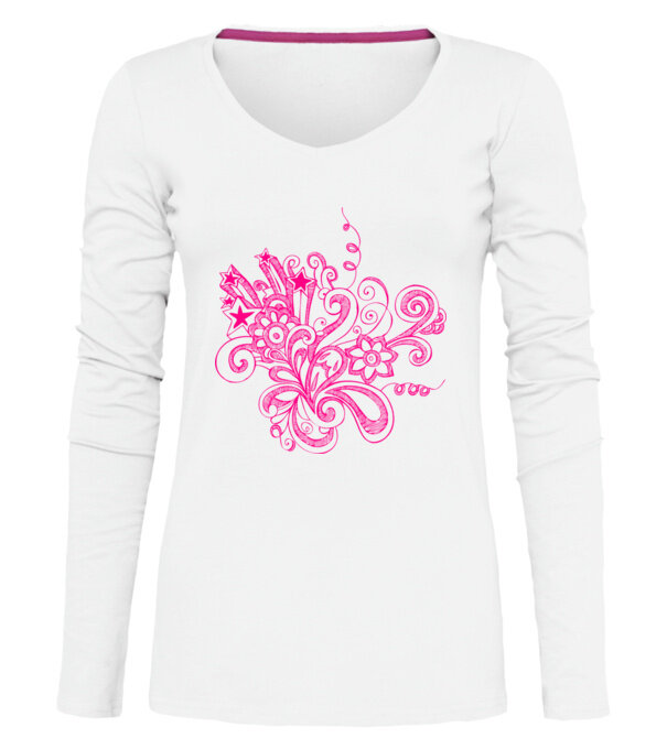  model  pe tricou