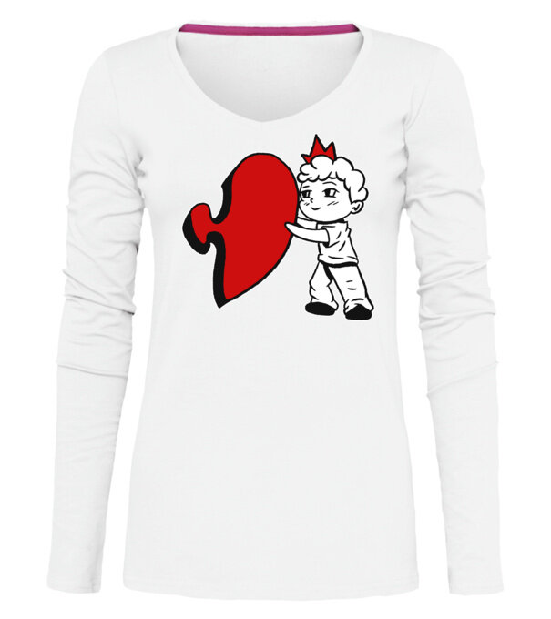  model  pe tricou