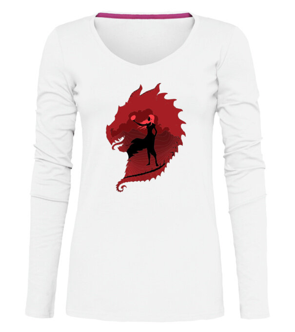  model  pe tricou