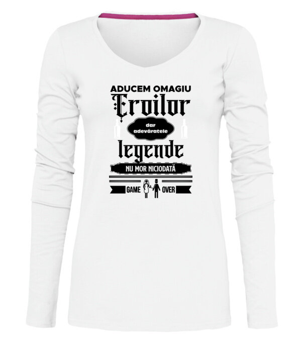  model  pe tricou