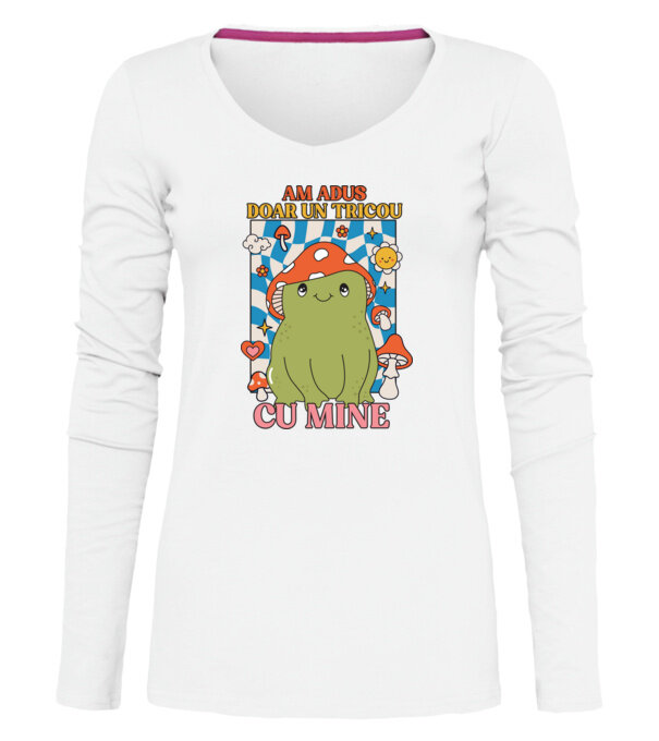  model  pe tricou