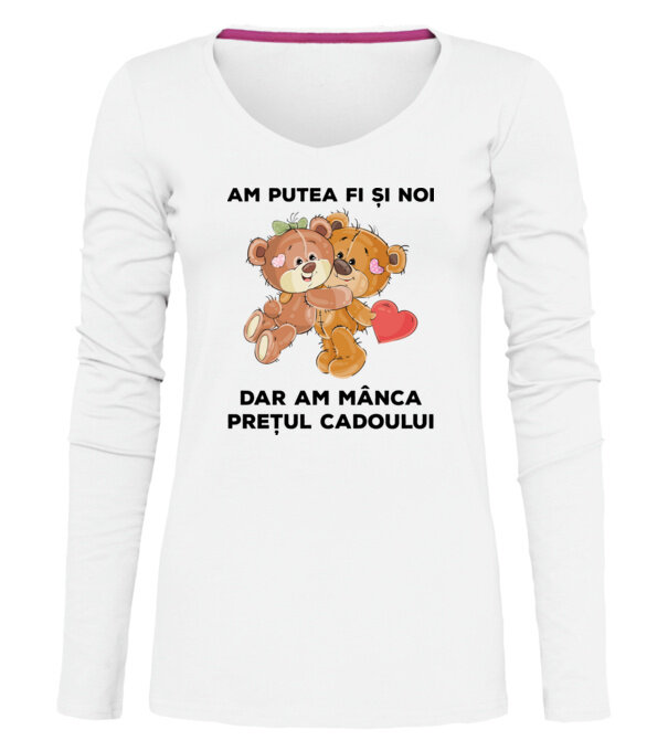  model  pe tricou