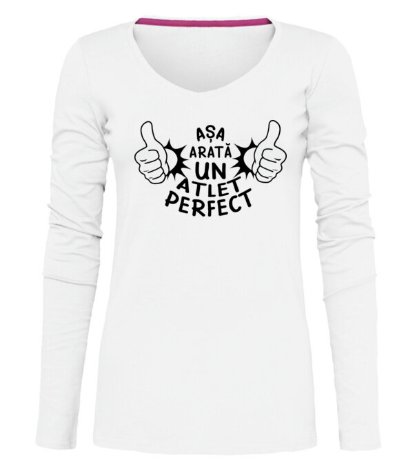  model  pe tricou