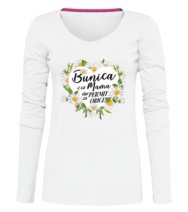  model  pe tricou