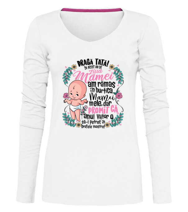  model  pe tricou