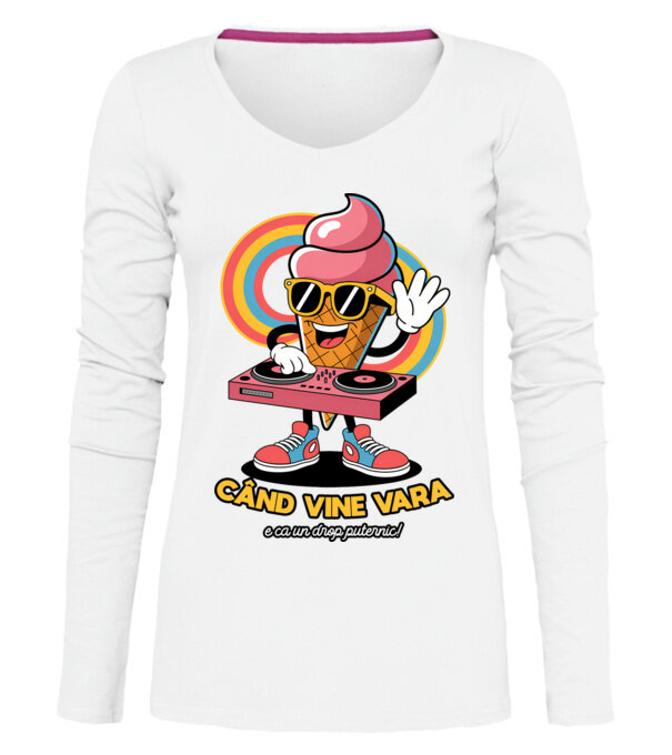  model  pe tricou