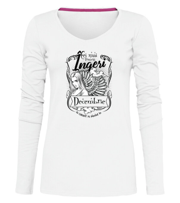  model  pe tricou