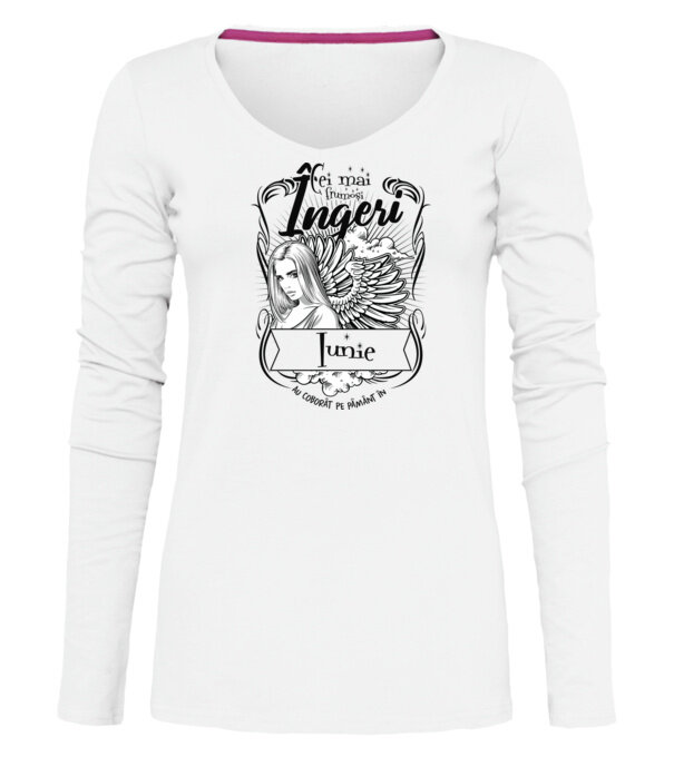  model  pe tricou