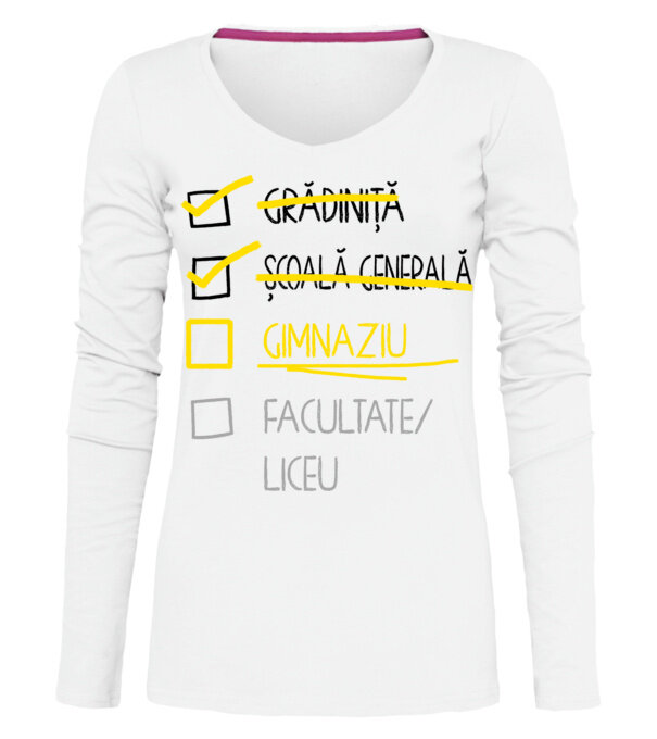  model  pe tricou