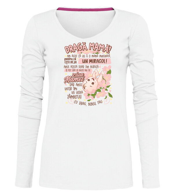  model  pe tricou