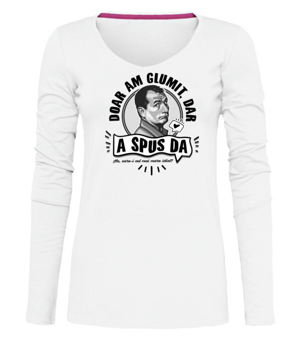  model  pe tricou