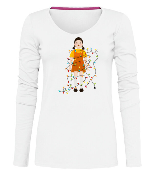  model  pe tricou