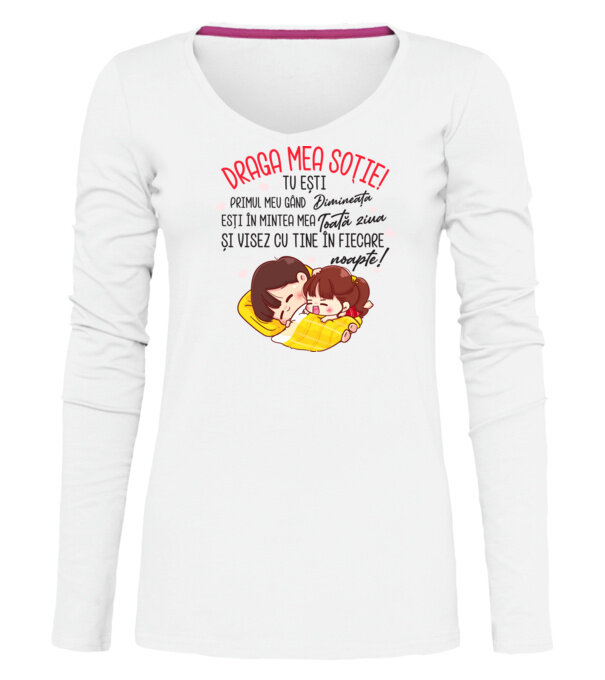  model  pe tricou