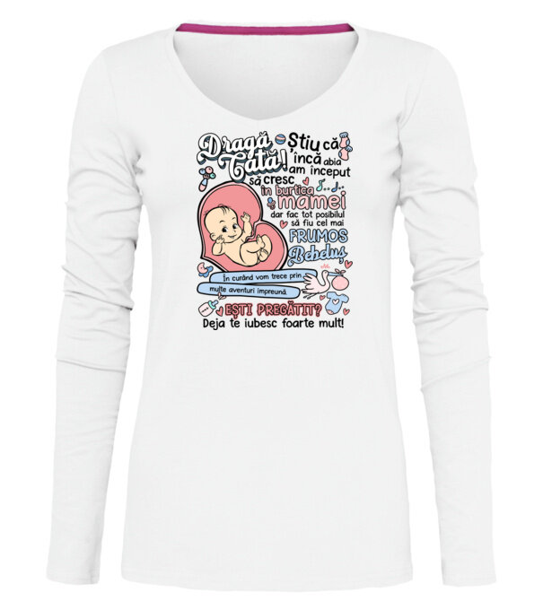  model  pe tricou