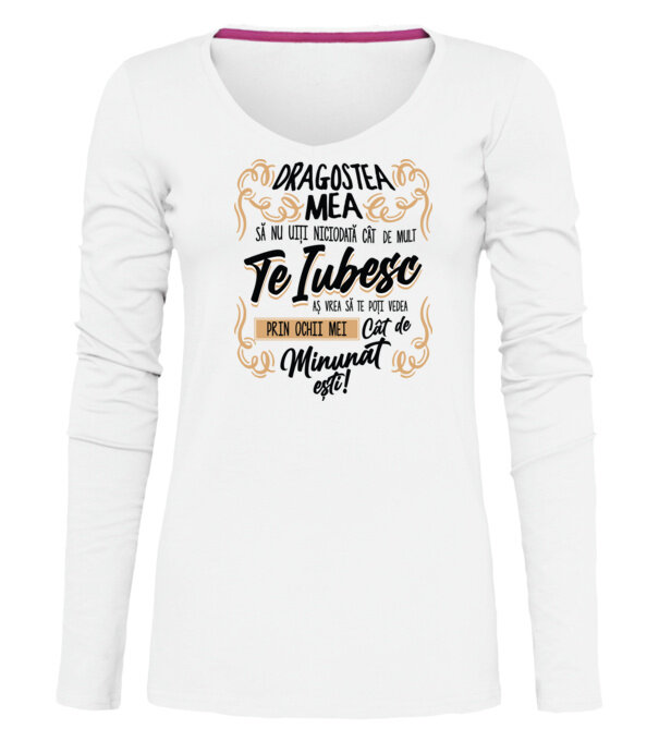  model  pe tricou