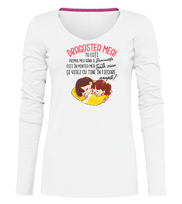  model  pe tricou