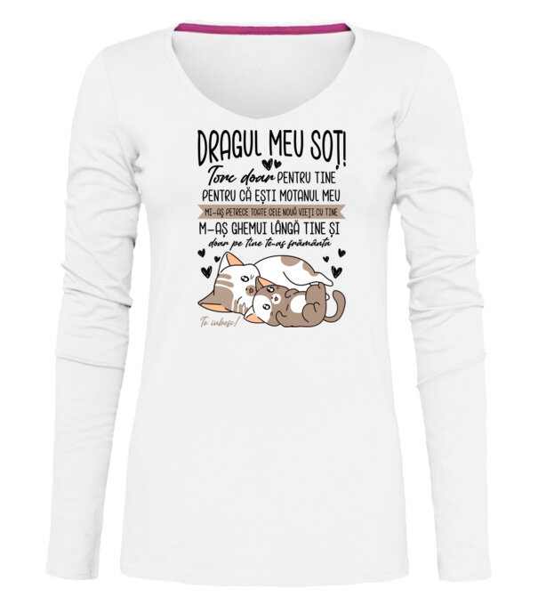  model  pe tricou