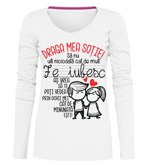  model  pe tricou
