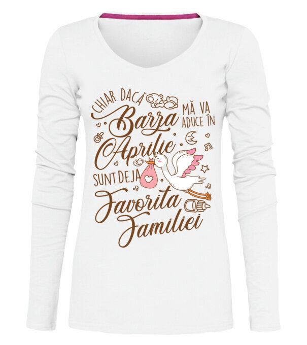  model  pe tricou