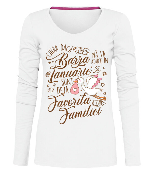  model  pe tricou