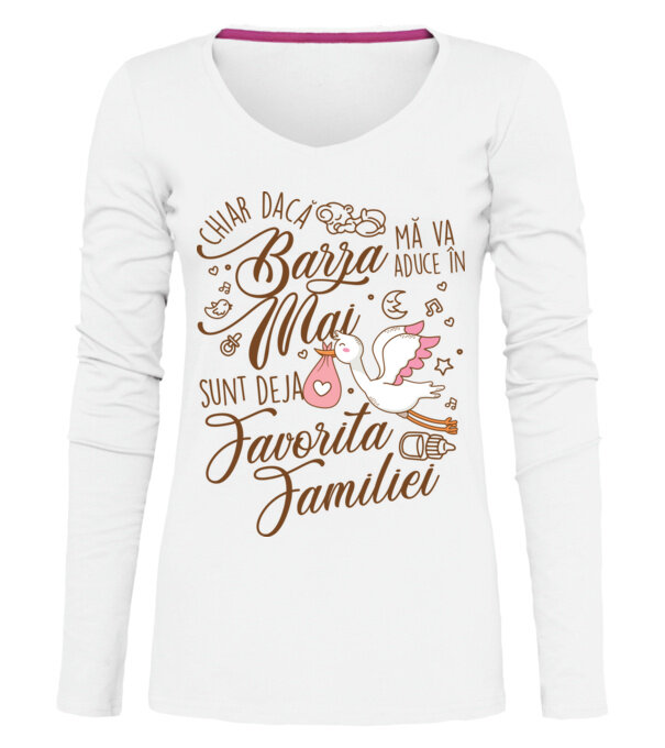  model  pe tricou