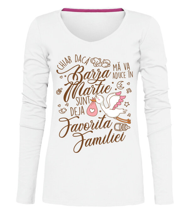  model  pe tricou