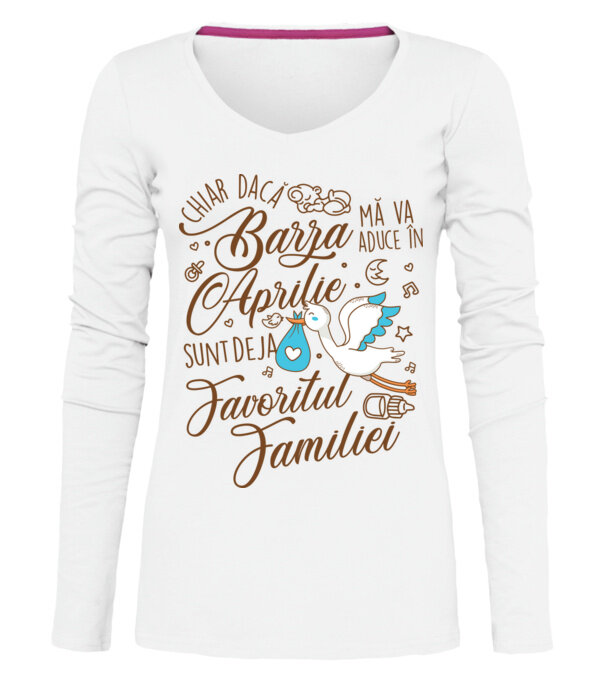  model  pe tricou