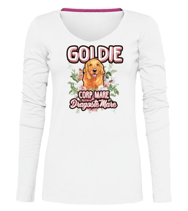  model  pe tricou
