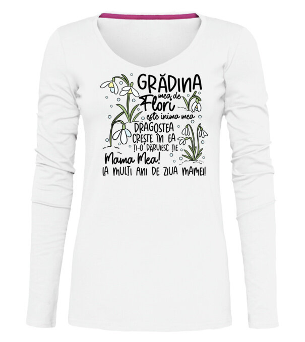  model  pe tricou