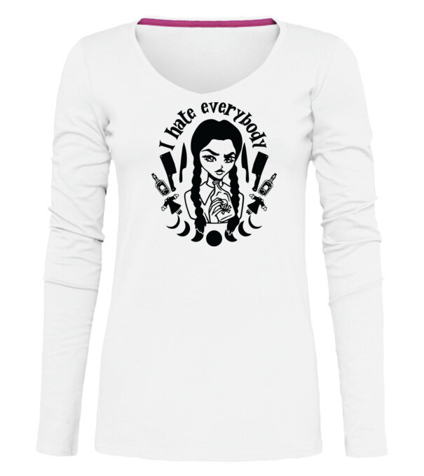  model  pe tricou
