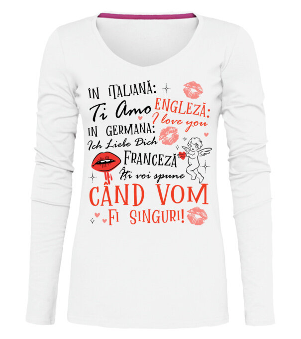  model  pe tricou