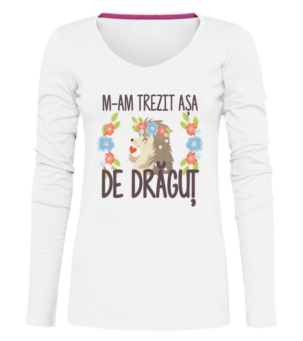  model  pe tricou