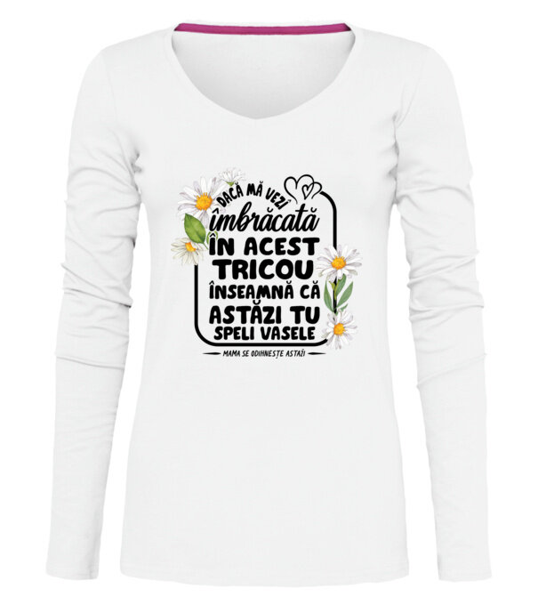  model  pe tricou