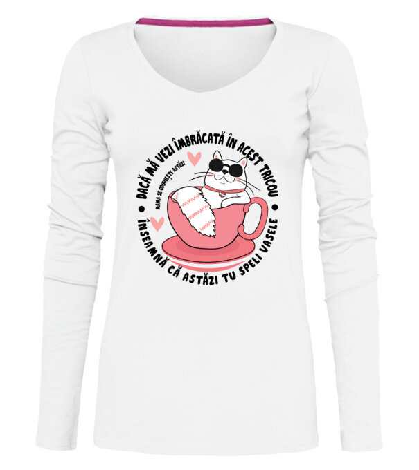  model  pe tricou