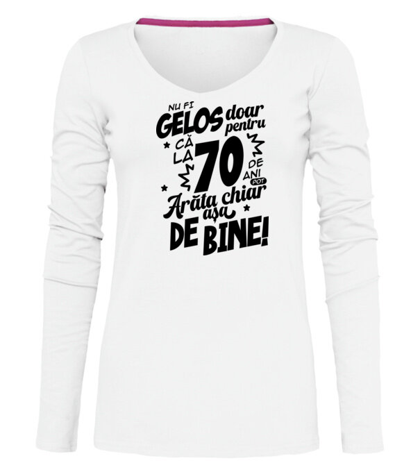  model  pe tricou