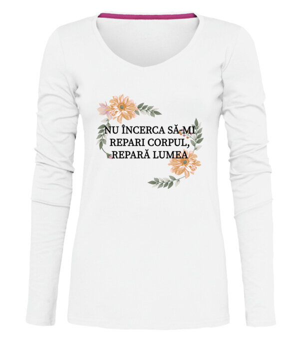  model  pe tricou
