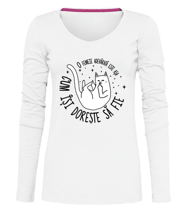  model  pe tricou