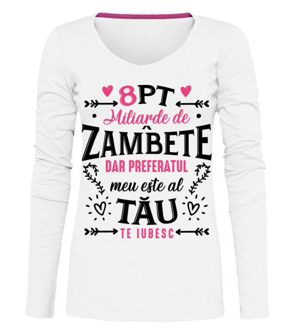  model  pe tricou