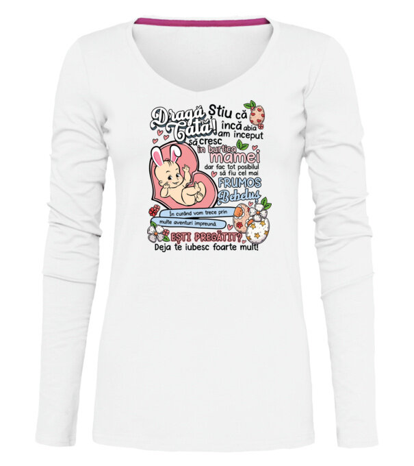  model  pe tricou