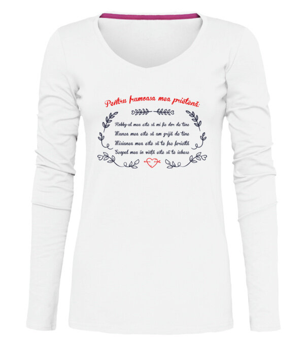  model  pe tricou