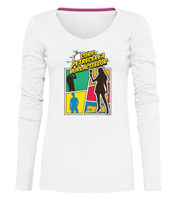  model  pe tricou