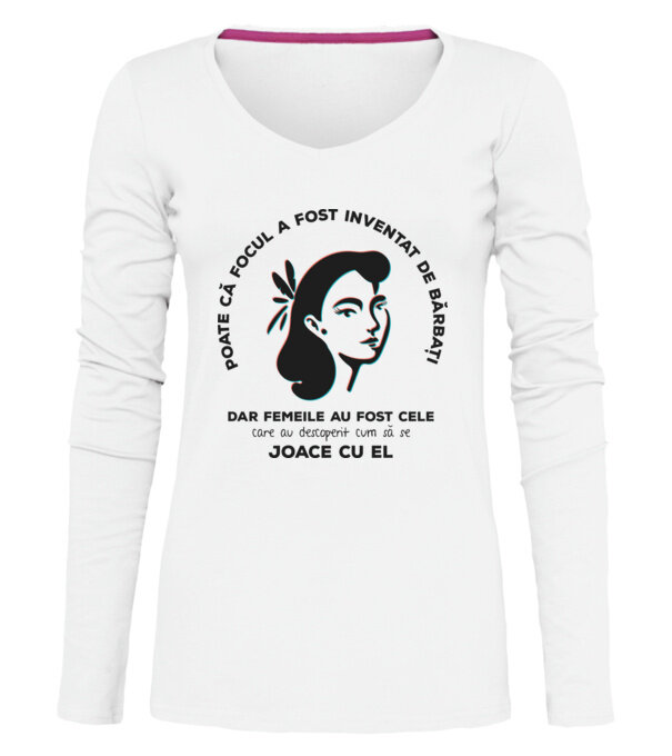  model  pe tricou