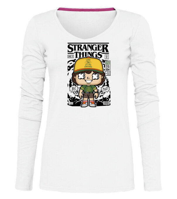  model  pe tricou