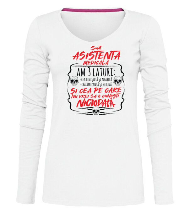  model  pe tricou