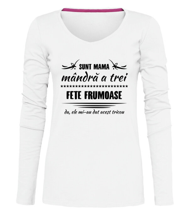  model  pe tricou