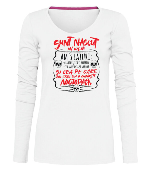  model  pe tricou