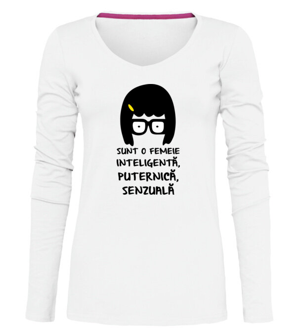  model  pe tricou