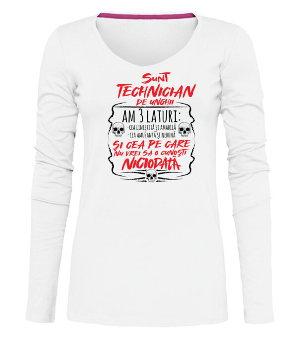  model  pe tricou