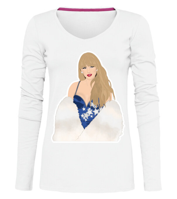  model  pe tricou