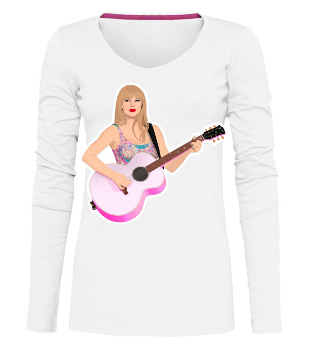  model  pe tricou